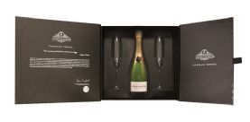 Connoisseur Champagne Bottle & Two Flute Gift Box Set 